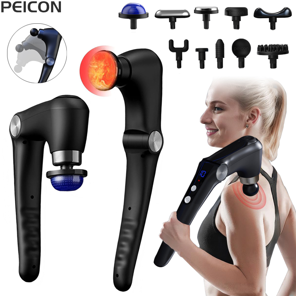 Fascia นวดปืนเครื่องนวดไหล่เคร - Massage Gun บทวิจารณ์และราคา