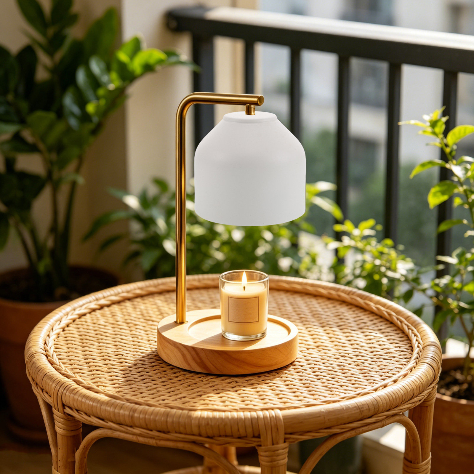 โป๊ะโคมไฟอุ่นเทียนหอมสไตล์เรโท - Wax Warmer บทวิจารณ์และราคา