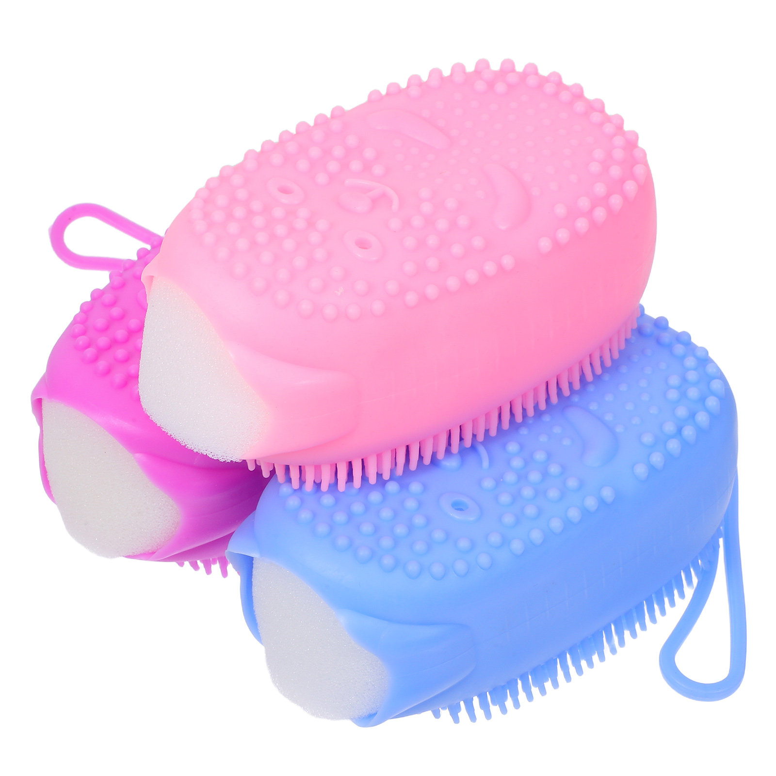 3 ชิ้น ฟองน้ำขัดผิว แปรงซิลิโค - Body Brush บทวิจารณ์และราคา